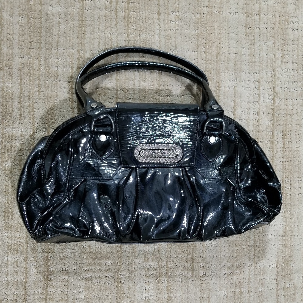 Alexis Hudson Black Patent Leather Purse